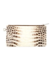 Crocodile Leather Messenger Bag for Bag Attachment